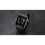 Wholesale Pro Soft Silicone Sport Strap Wristband Replacement for Apple Watch Series Ultra/9/8/7/6/5/4/3/2/1/SE - 49MM/45MM/44MM/42MM (Navy Blue)